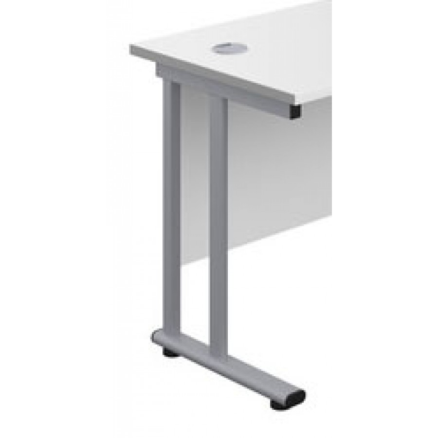 Olton 600mm Deep Cantilever Straight Office Desk